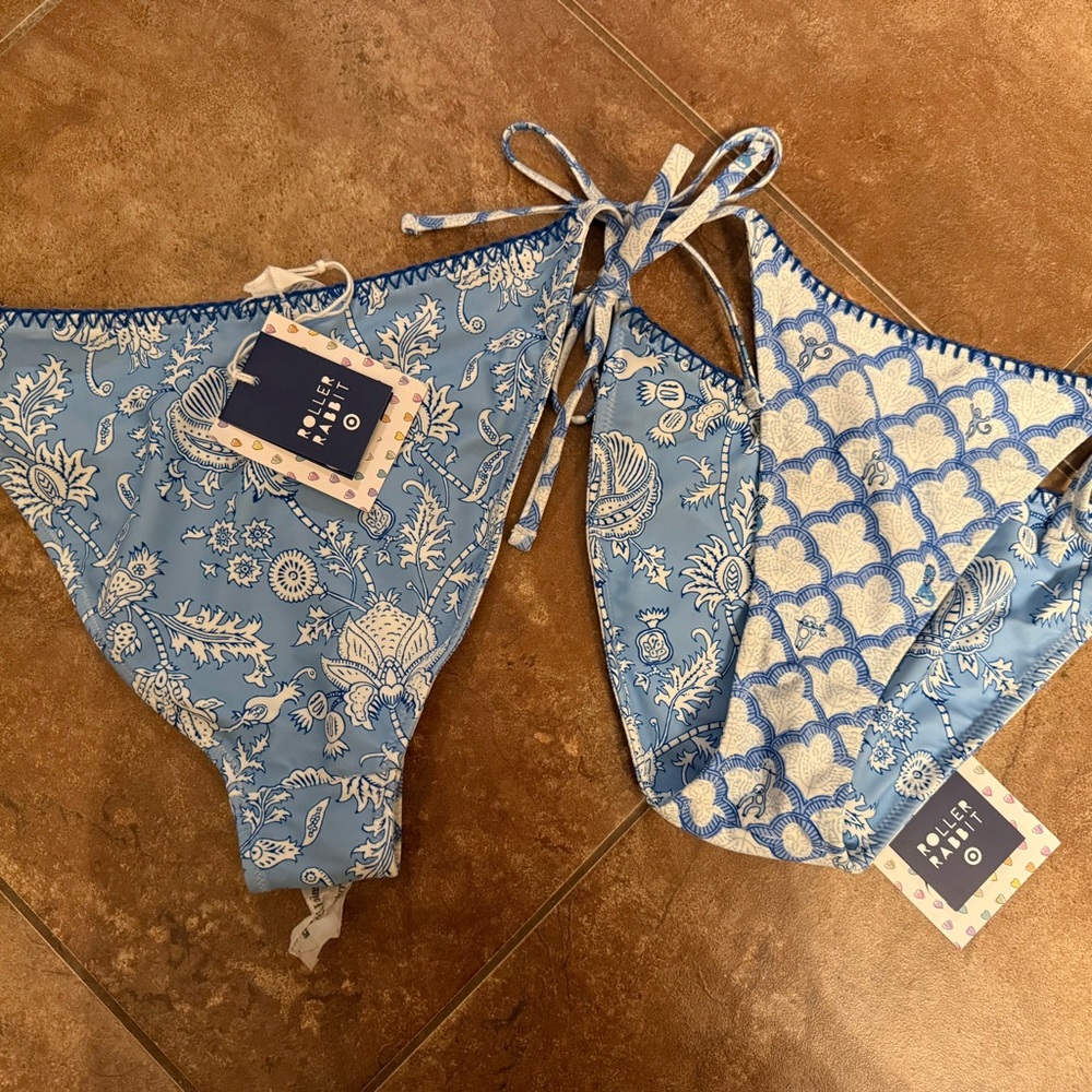 Target Roller Rabbit Light Reversible Tie-Side Bikini Bottoms